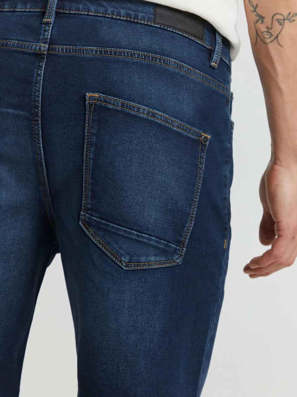 Solid Jeans<Herren Jeansshorts - SDBrent dark stone uni