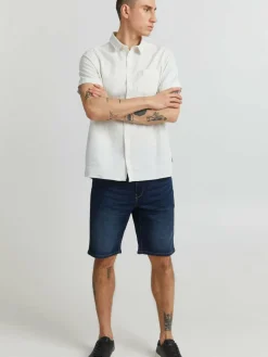 Solid Jeans<Herren Jeansshorts - SDBrent dark stone uni