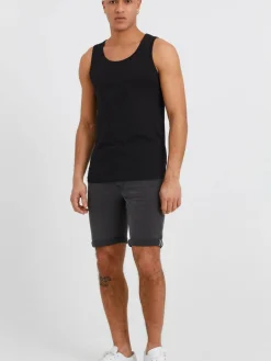 Solid Jeans<Herren Jeansshorts - SDMoyat grau uni