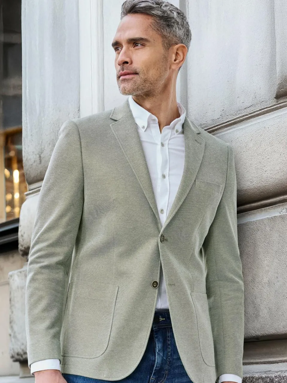 Herren LERROS Sakkos>Herren Jerseysakko