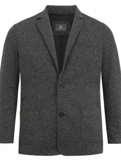 Jan Vanderstorm Sakkos<Herren Jersey-Sakko - ALBIN schwarz melange uni