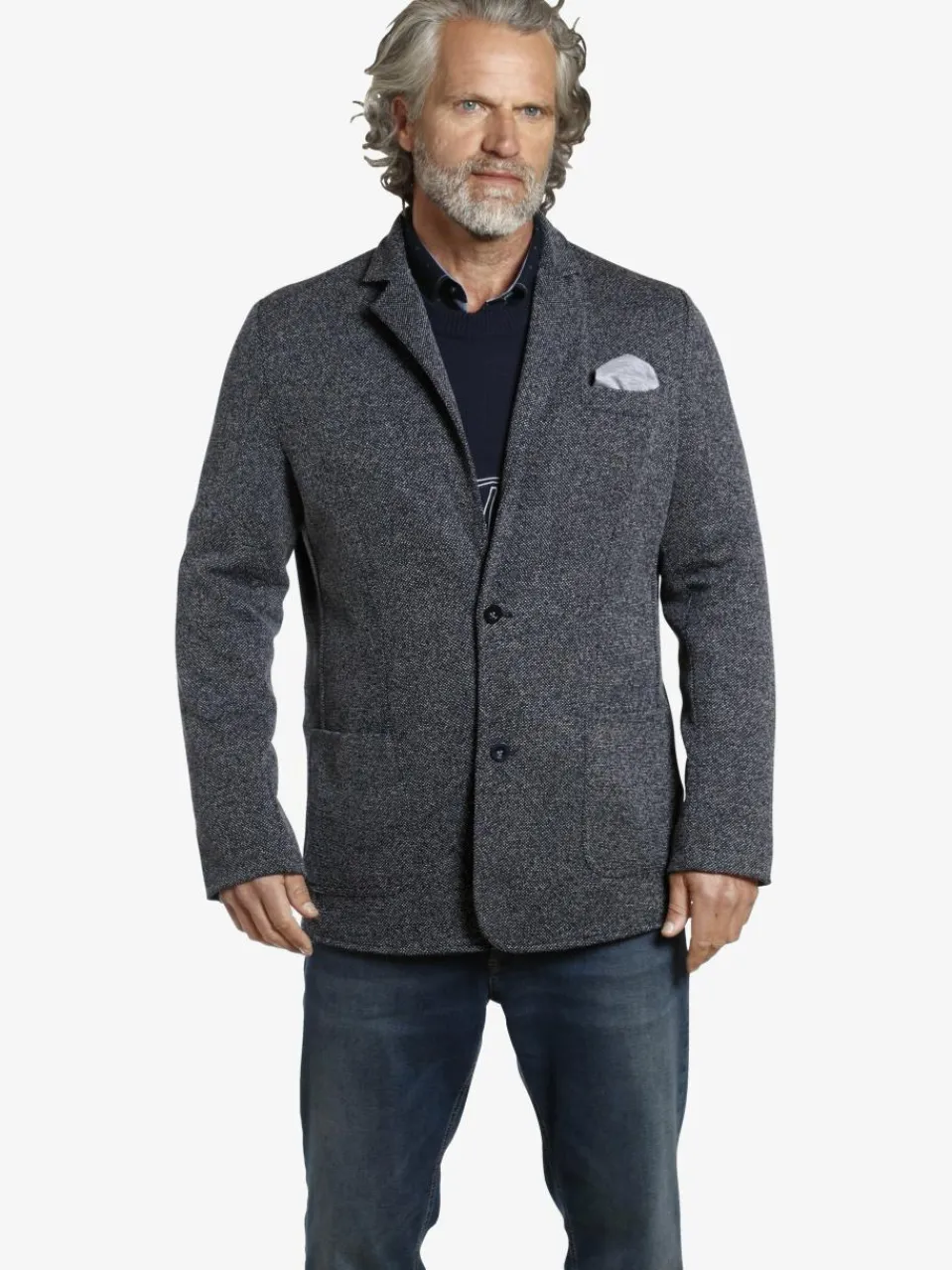 Herren Jan Vanderstorm Sakkos>Herren Jersey-Sakko - ALBIN