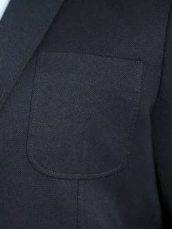 Charles Colby Sakkos<Herren Jersey-Sakko - SIR STANLEY blau uni