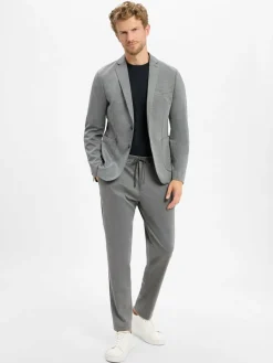 s.Oliver BLACK LABEL Hosen|Anzüge<Herren Jog Pants grau meliert