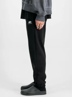 Alpha Industries Hosen<Herren Jogginghose schwarz uni