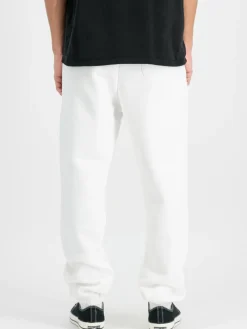 Alpha Industries Hosen<Herren Jogginghose weiß uni