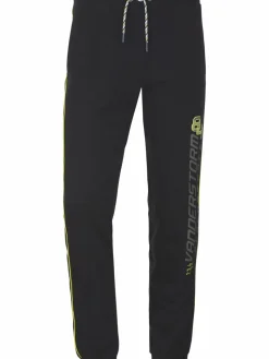 Jan Vanderstorm Hosen<Herren Jogginghose - ROLFSTAD schwarz bedruckt