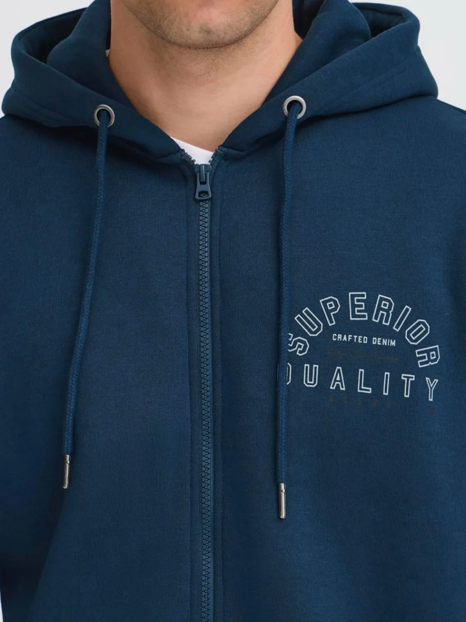 Herren BLEND Sweatshirts & Sweatjacken>Herren Kapuzenfleecejacke - BHSunic