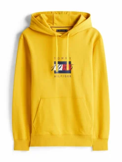 Tommy Hilfiger Sweatshirts & Sweatjacken<Herren Kapuzenpullover ecru uni