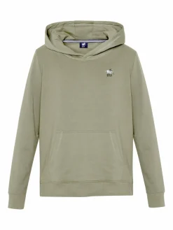 Polo Sylt Sweatshirts & Sweatjacken<Herren Kapuzenpullover grün uni