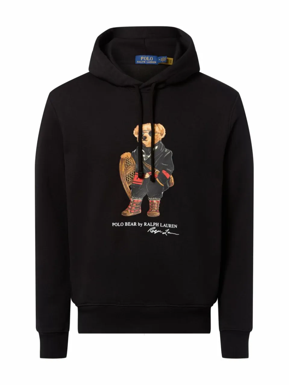 Polo Ralph Lauren Sweatshirts & Sweatjacken<Herren Kapuzenpullover schwarz braun bedruckt