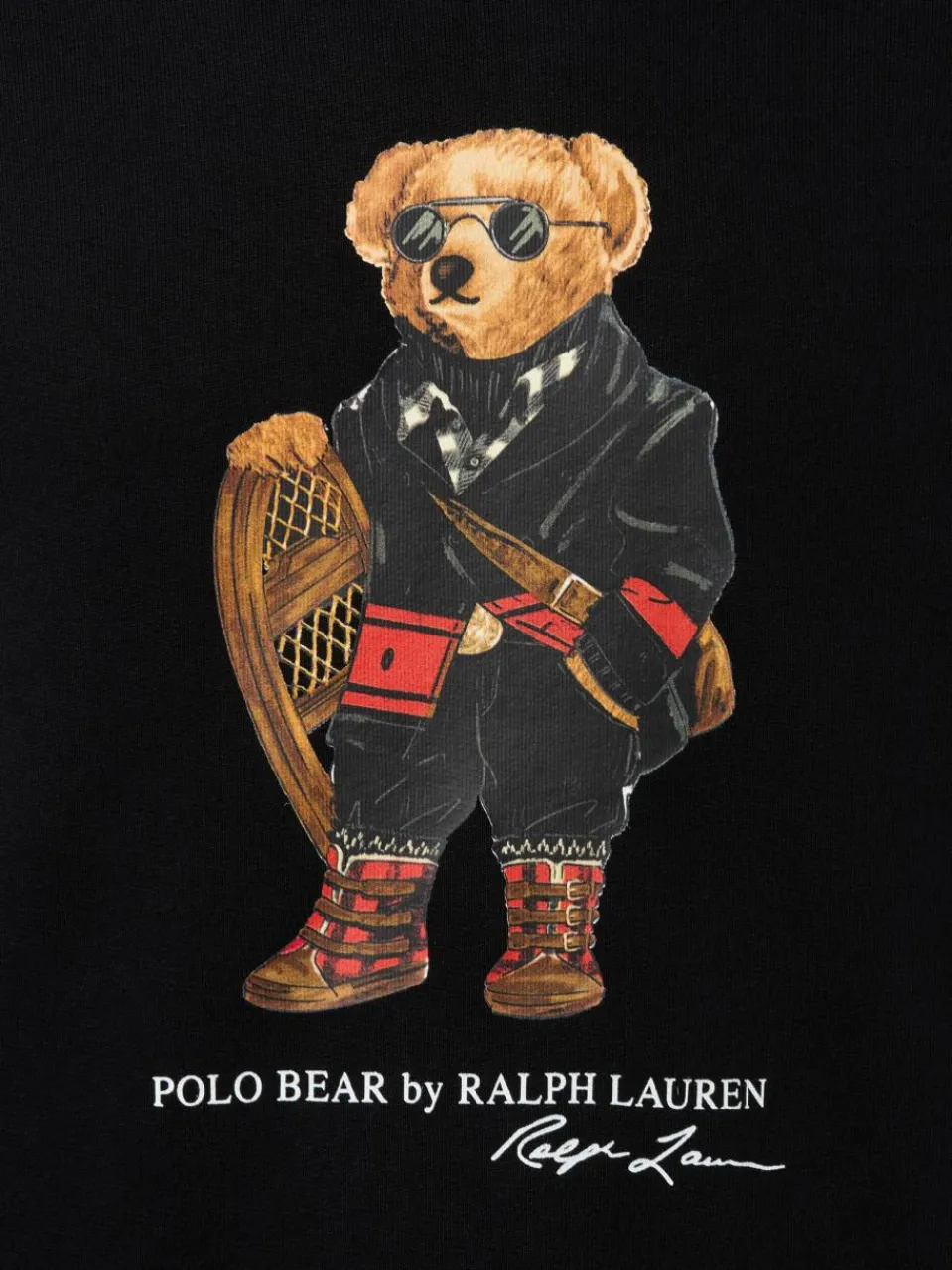 Polo Ralph Lauren Sweatshirts & Sweatjacken<Herren Kapuzenpullover schwarz braun bedruckt