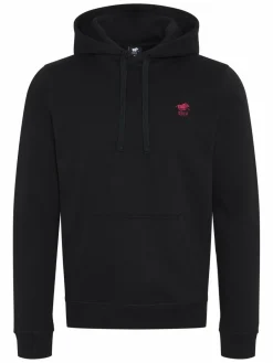 Polo Sylt Sweatshirts & Sweatjacken<Herren Kapuzenpullover schwarz uni