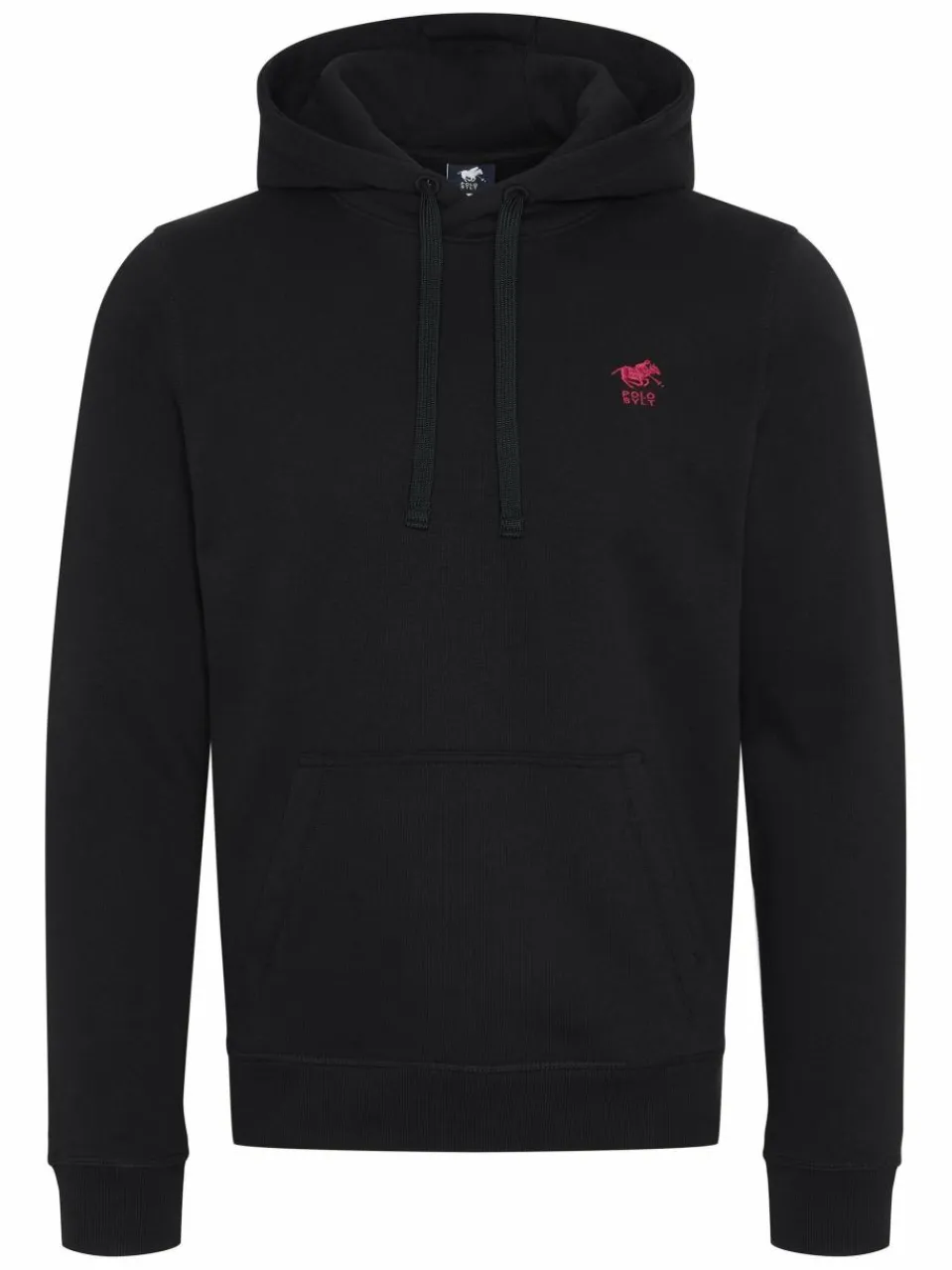 Polo Sylt Sweatshirts & Sweatjacken<Herren Kapuzenpullover schwarz uni