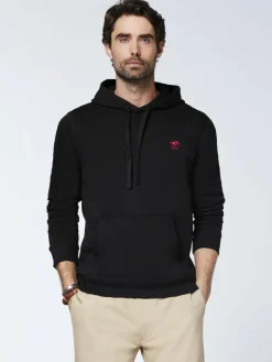 Polo Sylt Sweatshirts & Sweatjacken<Herren Kapuzenpullover schwarz uni