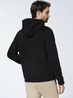 Polo Sylt Sweatshirts & Sweatjacken<Herren Kapuzenpullover schwarz uni