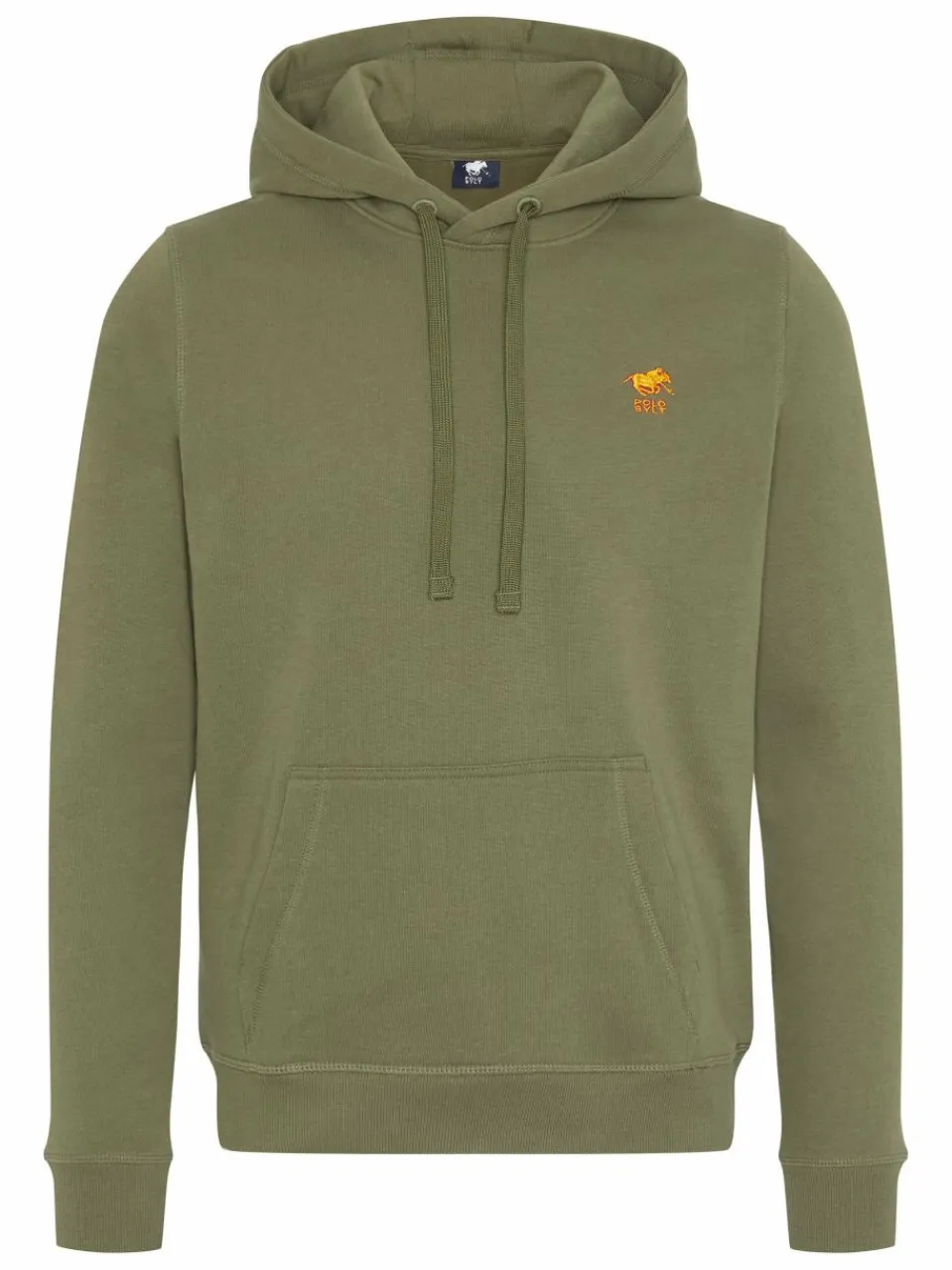 Polo Sylt Sweatshirts & Sweatjacken<Herren Kapuzenpullover grün oliv uni