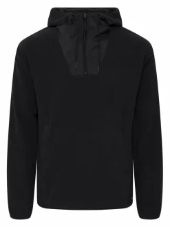 BLEND Sweatshirts & Sweatjacken<Herren Kapuzenpullover - BHSweatshirt schwarz uni