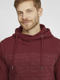 BLEND Sweatshirts & Sweatjacken<Herren Kapuzenpullover - BHToklat rot uni