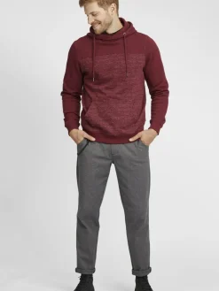 BLEND Sweatshirts & Sweatjacken<Herren Kapuzenpullover - BHToklat rot uni