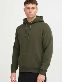 BLEND Sweatshirts & Sweatjacken<Herren Kapuzenpullover - BHSweatshirt grün uni