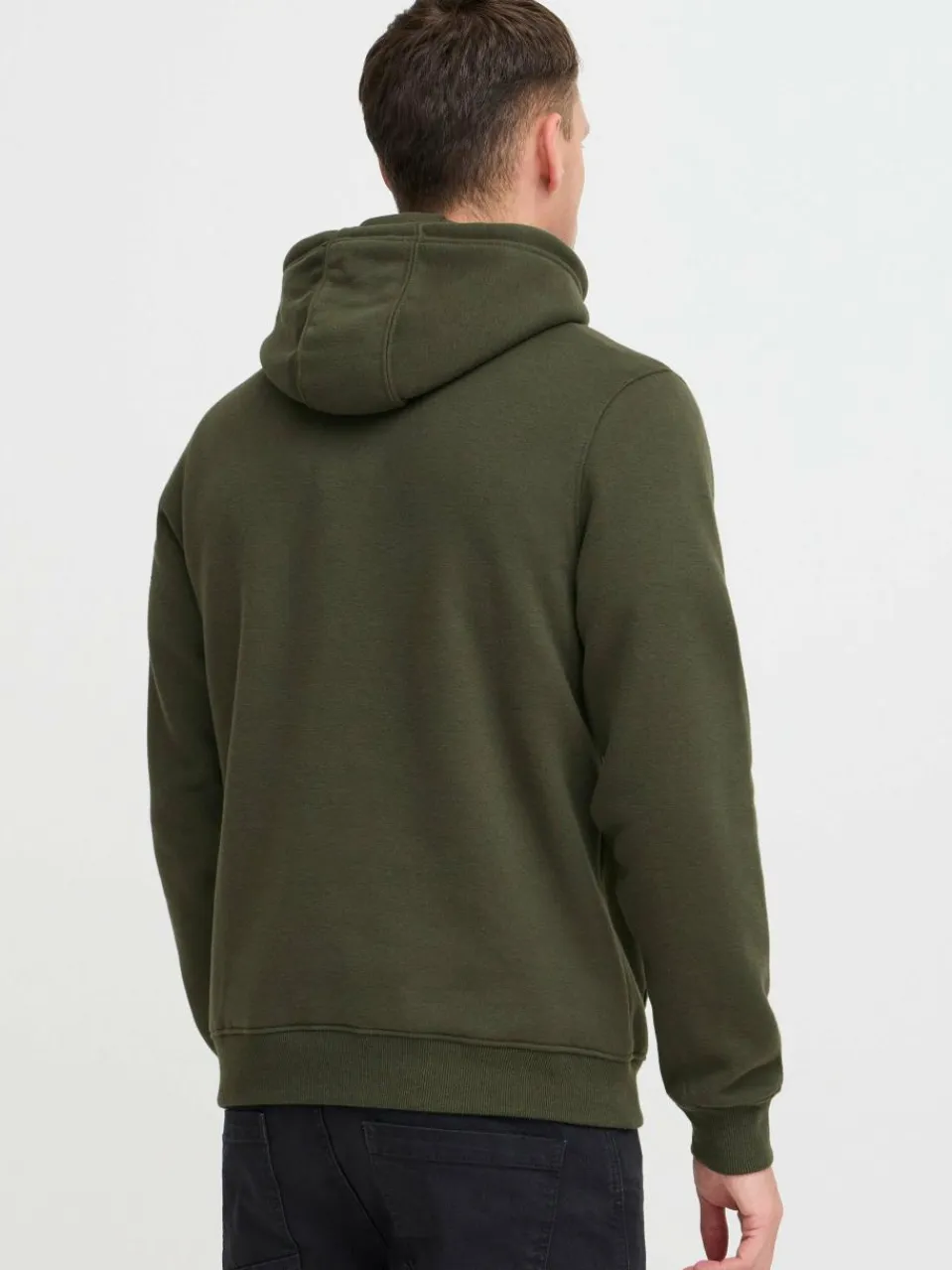 BLEND Sweatshirts & Sweatjacken<Herren Kapuzenpullover - BHSweatshirt grün uni