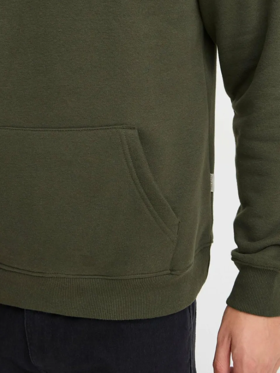 BLEND Sweatshirts & Sweatjacken<Herren Kapuzenpullover - BHSweatshirt grün uni