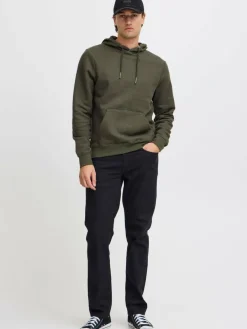 BLEND Sweatshirts & Sweatjacken<Herren Kapuzenpullover - BHSweatshirt khaki meliert