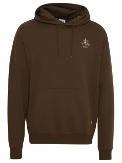 Solid Sweatshirts & Sweatjacken<Herren Kapuzenpullover - SDMULLET braun bedruckt