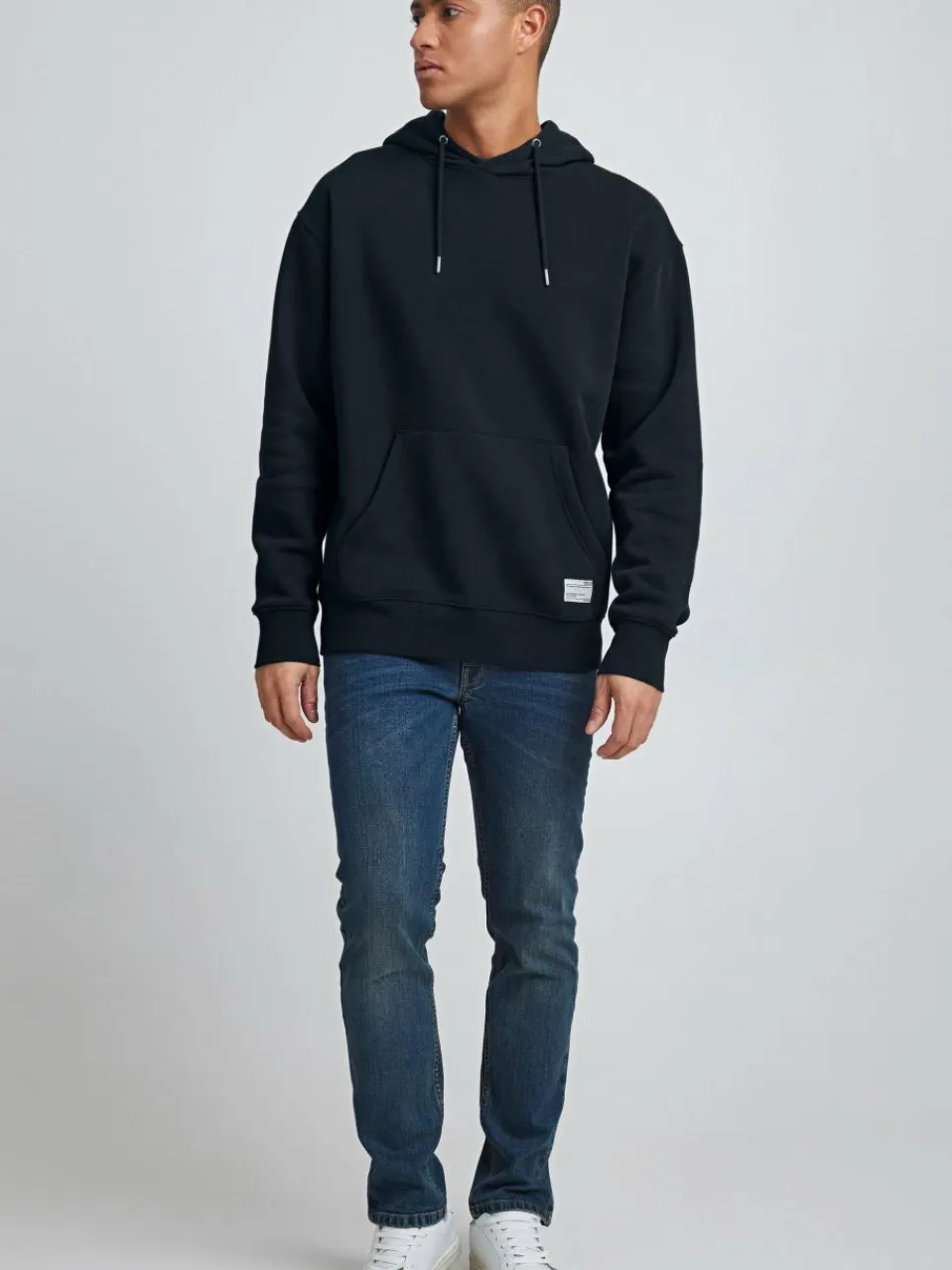 Solid Sweatshirts & Sweatjacken<Herren Kapuzenpullover - SDLenz blau uni