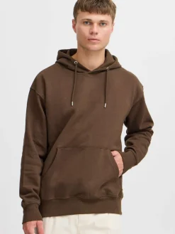 Solid Sweatshirts & Sweatjacken<Herren Kapuzenpullover - SDLenz braun uni