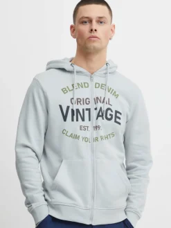 Herren BLEND Sweatshirts & Sweatjacken>Herren Kapuzensweatjacke