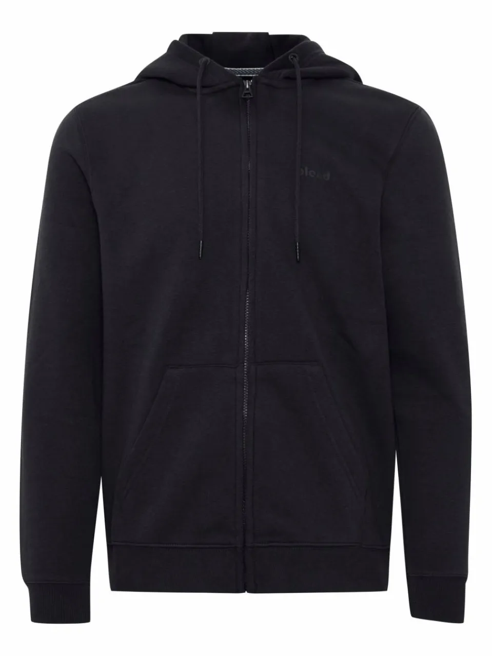 BLEND Sweatshirts & Sweatjacken<Herren Kapuzensweatjacke schwarz gemustert