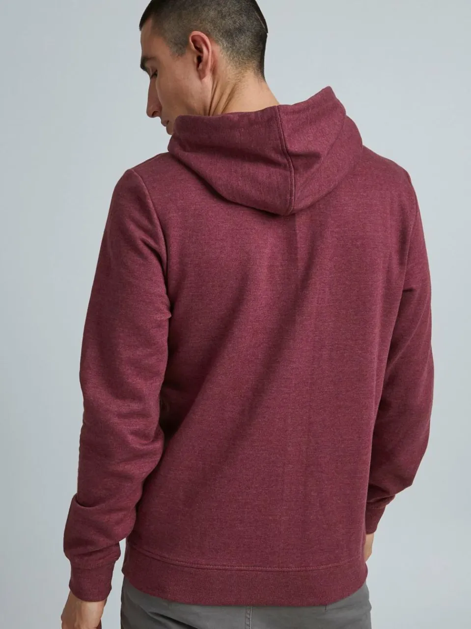 BLEND Sweatshirts & Sweatjacken<Herren Kapuzensweatjacke - BHNOAH rot uni