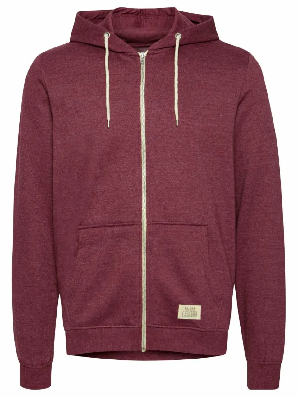 BLEND Sweatshirts & Sweatjacken<Herren Kapuzensweatjacke - BHNOAH rot uni