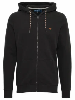 BLEND Sweatshirts & Sweatjacken<Herren Kapuzensweatjacke - BHLobal schwarz uni