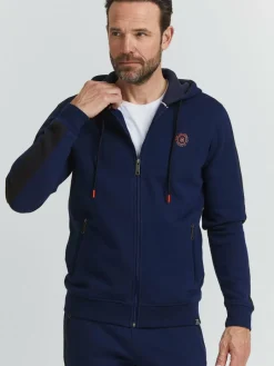 Herren FQ1924 Sweatshirts & Sweatjacken>Herren Kapuzensweatjacke - FQFenro