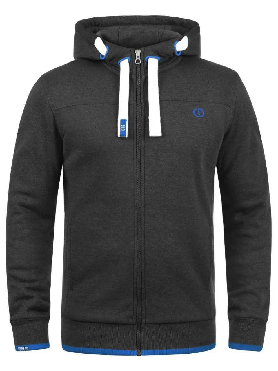 Solid Sweatshirts & Sweatjacken<Herren Kapuzensweatjacke - SDBenjaminZip mehrfarbig uni