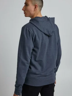 BLEND Sweatshirts & Sweatjacken<Herren Kapuzensweatjacke - BHNOAH blau uni