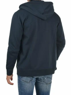 Solid Sweatshirts & Sweatjacken<Herren Kapuzensweatjacke - SDBerti blau uni