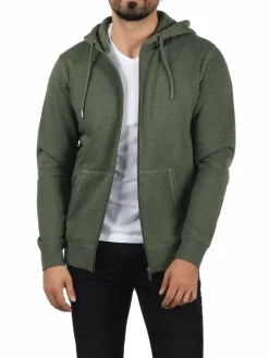 Solid Sweatshirts & Sweatjacken<Herren Kapuzensweatjacke - SDBerti grün uni