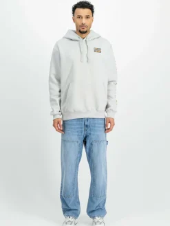 Alpha Industries Sweatshirts & Sweatjacken<Herren Kapuzensweatshirt blau uni