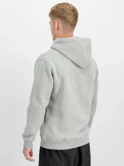 Alpha Industries Sweatshirts & Sweatjacken<Herren Kapuzensweatshirt grau bedruckt
