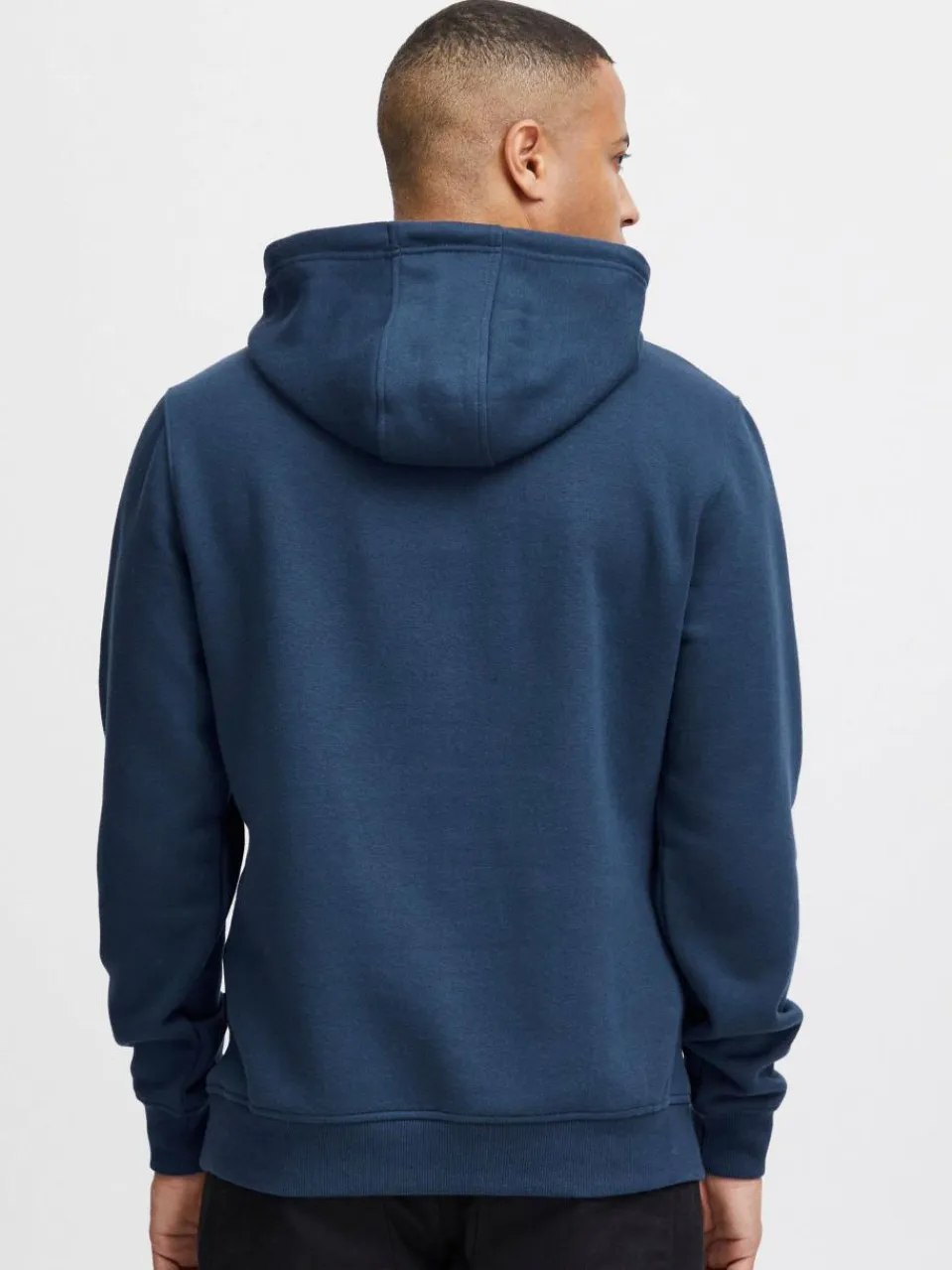 BLEND Sweatshirts & Sweatjacken<Herren Kapuzensweatshirt blau uni