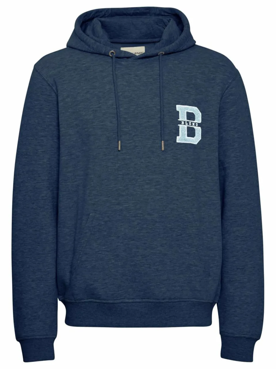 BLEND Sweatshirts & Sweatjacken<Herren Kapuzensweatshirt blau uni