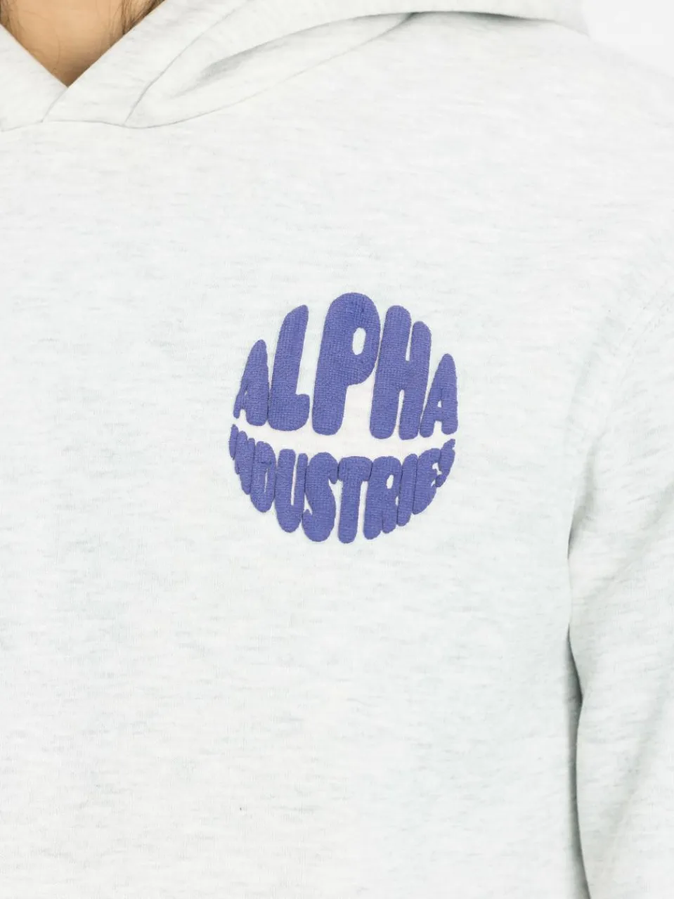 Alpha Industries Sweatshirts & Sweatjacken<Herren Kapuzensweatshirt grau uni