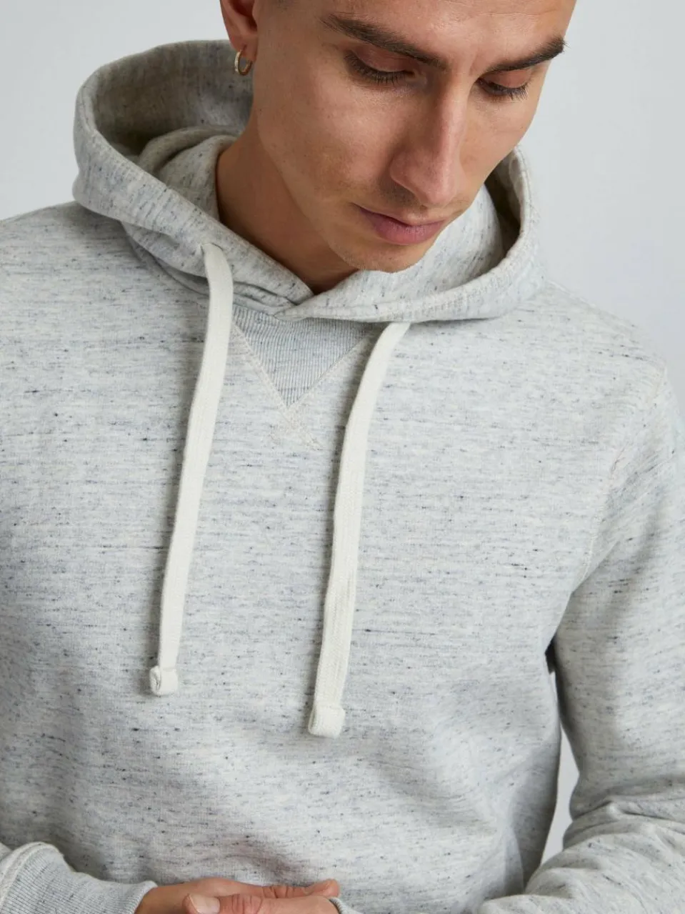 BLEND Sweatshirts & Sweatjacken<Herren Kapuzensweatshirt - BHAlton grau meliert