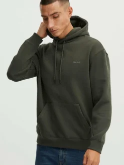 BLEND Sweatshirts & Sweatjacken<Herren Kapuzensweatshirt - BHDownton grün uni