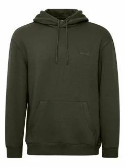 BLEND Sweatshirts & Sweatjacken<Herren Kapuzensweatshirt - BHDownton grün uni