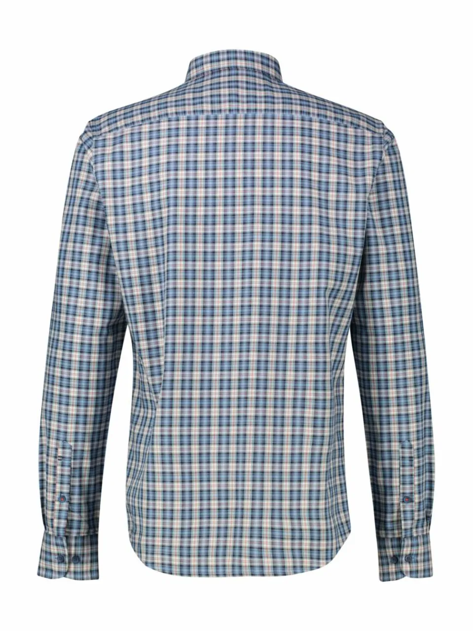 LERROS Hemden<Herren Karohemd blau kariert